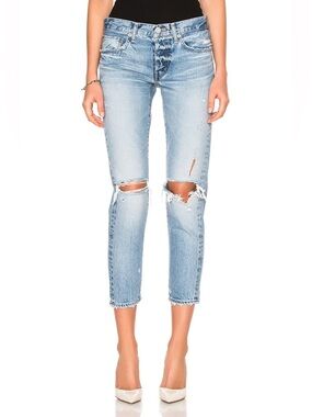 *EUC* Mousy Vintage Sanford Tapered Jeans in Light Blue